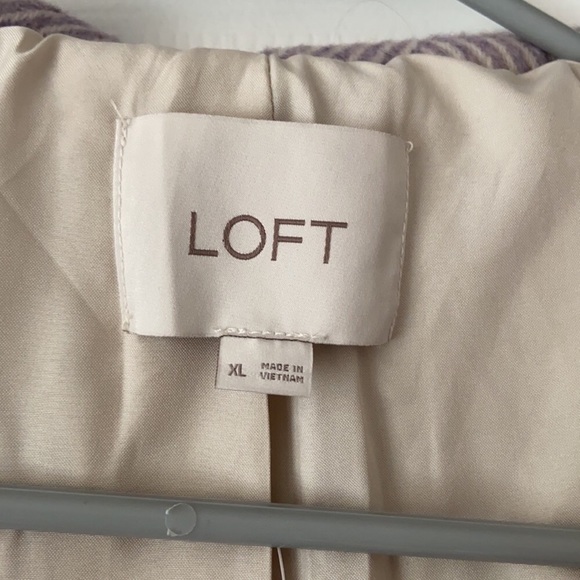 LOFT Herringbone Moto coat XL - Picture 6 of 6